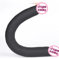 Soft Double Ended Dildo Lesbian Sex Toy 49cm Long Realistic Penis Double Penetration Vagina Anal Stimulation dildos For Women