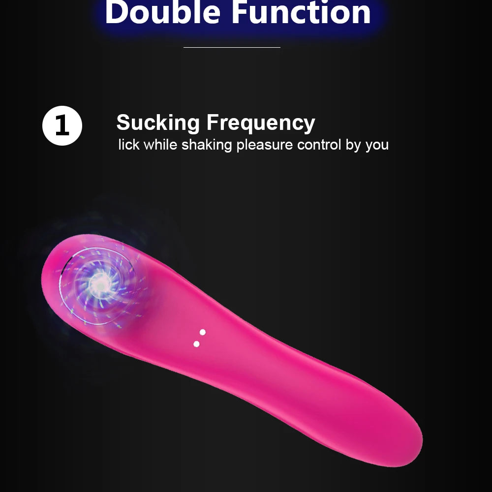 Vagina Sucking Vibrator Oral Tongue Blowing Suction Clitoris Stimulator Vibrators Sex Toys For Adult Women Masturbator Erotic