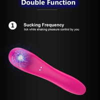 Vagina Sucking Vibrator Oral Tongue Blowing Suction Clitoris Stimulator Vibrators Sex Toys For Adult Women Masturbator Erotic