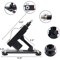 ROUGH BEAST Sex Machine for Women Automatic Men Hand Free Masturbation Machine With 3XLR Dildos Attachments Telescopic Sex Toys