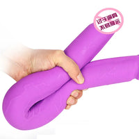 Soft Double Ended Dildo Lesbian Sex Toy 49cm Long Realistic Penis Double Penetration Vagina Anal Stimulation dildos For Women