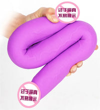 Soft Double Ended Dildo Lesbian Sex Toy 49cm Long Realistic Penis Double Penetration Vagina Anal Stimulation dildos For Women