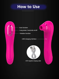 Vagina Sucking Vibrator Oral Tongue Blowing Suction Clitoris Stimulator Vibrators Sex Toys For Adult Women Masturbator Erotic