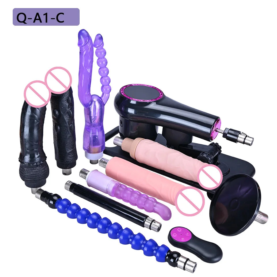 ROUGH BEAST NEW Automatic Wireless Sex Machine for Woman.Remote Control Sex Toys,Adult Dildo Vibrator,Adjustable Stretch