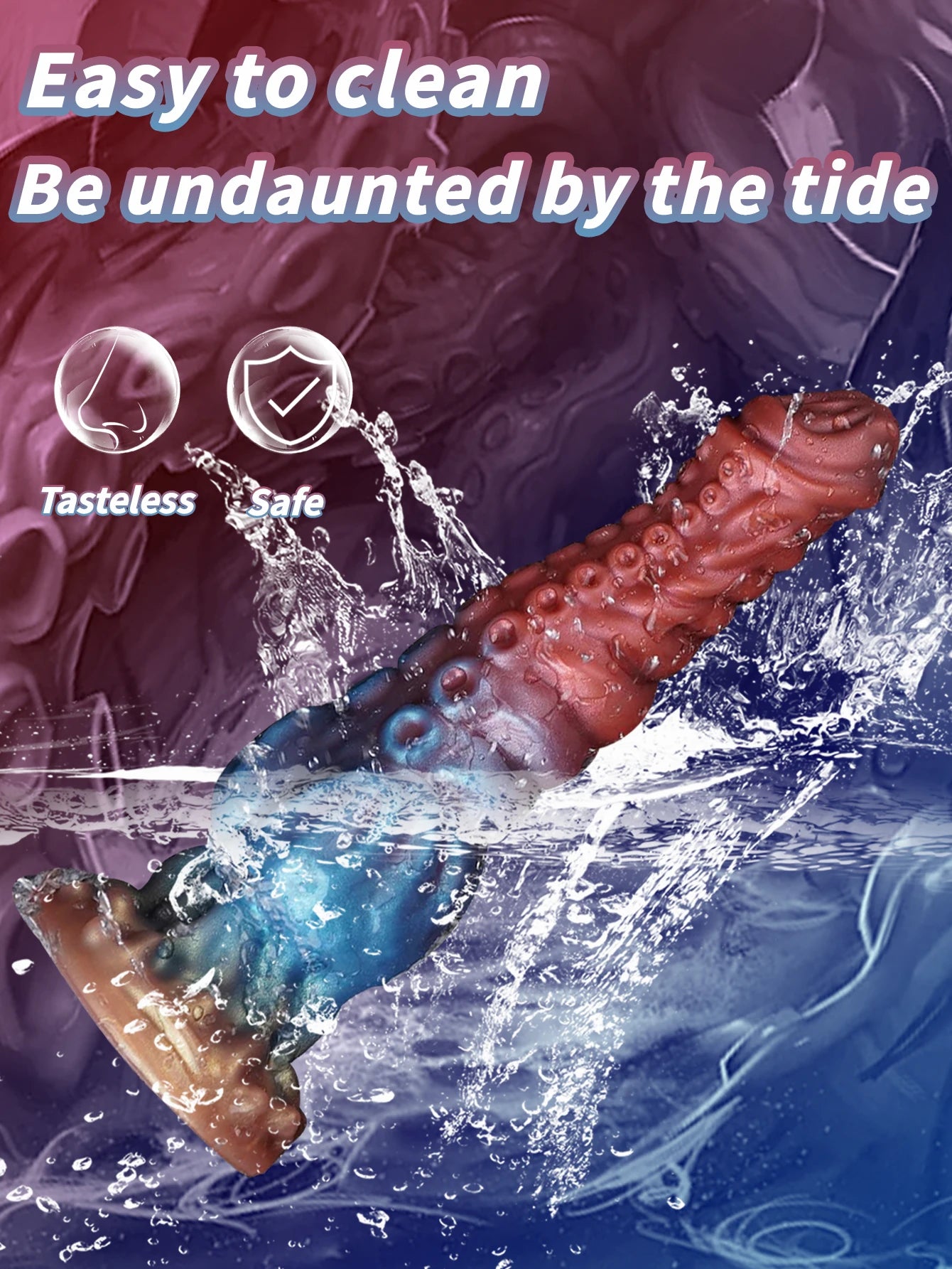 S/M/L Tentacle Anal Dildo Thick Silicone Monster Dildo Huge Penis Fake Dick Alien Dildo With Suction Cup Sex Toys For Women Men