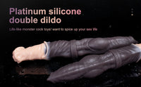Oieffur Double Dildo Horse Penis and Dog Cock Realistic Dildos Woman Men Sex Toys for Adults Toys for Adults Double Penetration