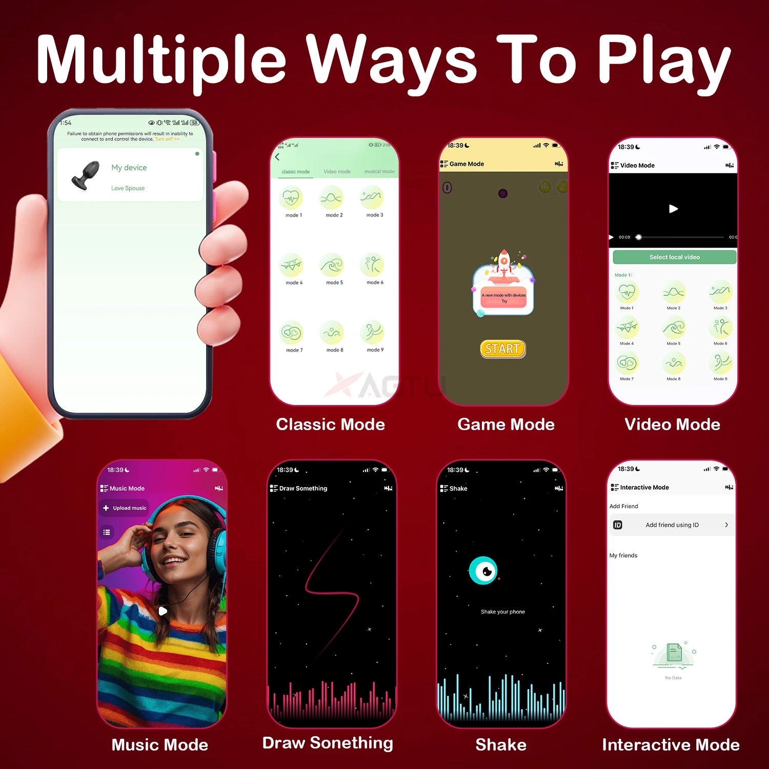 APP Bluetooth Control Anal Plug Vibrator Gay Anal Toy Butt Plug Stimulator Masturbation Tool Penetration Anal Vibrator Man Women