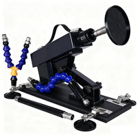 ROUGH BEAST Sex Machine for Women Automatic Men Hand Free Masturbation Machine With 3XLR Dildos Attachments Telescopic Sex Toys