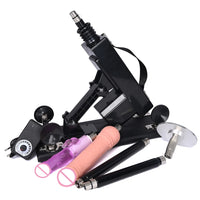 ROUGH BEAST Sex Machine for Women Automatic Men Hand Free Masturbation Machine With 3XLR Dildos Attachments Telescopic Sex Toys
