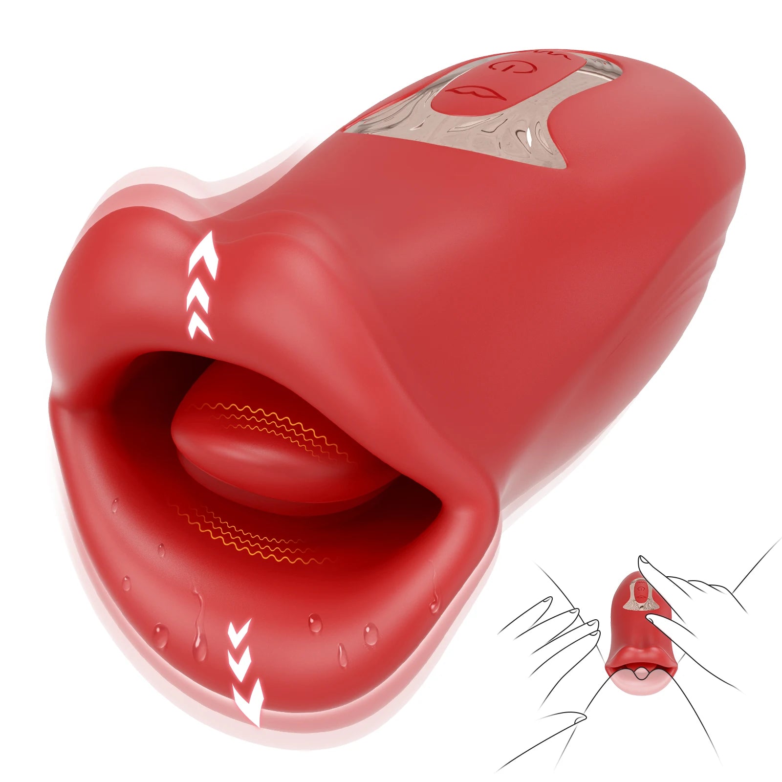 Sex Toy G Spot Vibrator for Women Clitoris Stimulator Dildo Vibrator Tongue Licking Vagina Vibration Masturbator Adult Toys 18+