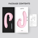 Powerful vibrator, vaginal massager, female stimulation vibrator, tongue licking rabbit, orgasm toy, female 18, thrusting vibrat