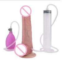 ORALSX Huge Knot Dildo Skin Realistic Squirting Penis Vagina Pleasure Ejaculation Anal Plug Sex Toys For Women Men Sexual Games