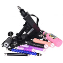 ROUGH BEAST Sex Machine for Women Automatic Men Hand Free Masturbation Machine With 3XLR Dildos Attachments Telescopic Sex Toys