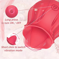 Rose Vibrator Egg For Women Clitoris Suction Stimul Nipple Vagina Sucker Dildo Masturbators Sex Toys For Adults 18 Masturbator