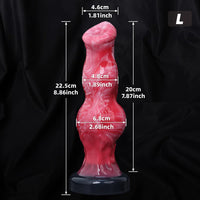 Monster Anal Dildo Anus Penis Stimulation Female Adult Sex Toys for Women Men Anal Plug Real Dog Dildos Butt Plug Soft Animal