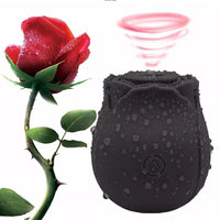 Rose G Spot Vibrator Female Powerful Sucking Clitors Stimulator Vacuum Suction Nipple Massager Masturbation Sex Toys for Women