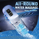 Automatic Male Masturbator Penis Pump Realistic Electric Stroker Sucking Vibrator Thrusting Rotating Licking Sex Toys for Men