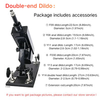 ROUGH BEAST Sex Machine for Women Automatic Men Hand Free Masturbation Machine With 3XLR Dildos Attachments Telescopic Sex Toys