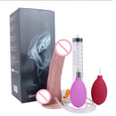 ORALSX Huge Knot Dildo Skin Realistic Squirting Penis Vagina Pleasure Ejaculation Anal Plug Sex Toys For Women Men Sexual Games