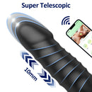 APP Thrusting Anal Vibrator for Adult Massager Telescopic Dildo Wireless Butt Plug Gay Sex Toy for Adult Sex Products
