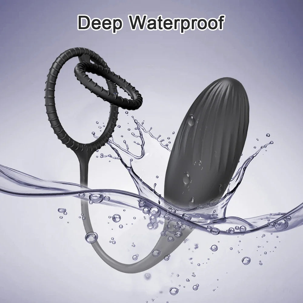 Vibrating Prostate Massager for Men Remote Control Butt Plug Anal Vibrator Cock Ring for Gay Anal Plug Sex Toy for Men Women