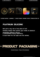 JYBL TITAN Liquid Silicone Dildo Soft Plug Adult Toy for Men Realistic Design Vibrating Option Available in Multiple Sizes