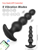 360° Rotation Anal Beads  Vibrating Butt Plug Vibrator Male Prostate Massager Anal Plug Stimulator Sex Toys for Women Men