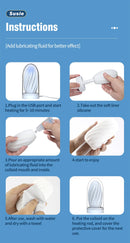 Heated Temperature Controlled Male Masturbation Trainer Cup with Manual Free Drawing Insertion for Climax Self-Pleasure  NM