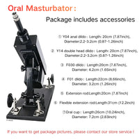ROUGH BEAST Sex Machine for Women Automatic Men Hand Free Masturbation Machine With 3XLR Dildos Attachments Telescopic Sex Toys