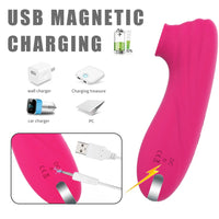 Clit Sucker Vibrator Vacuum Sucking Vibrating Clitoris Nipples Stimulator Female Masturbator Adult Goods Sex Toy for Women