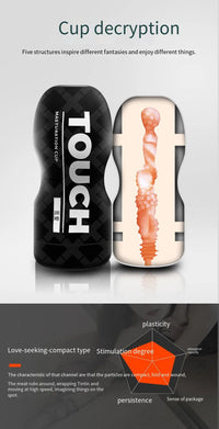 Realistic Vagina Anal Oral Channel Male Masturbator Silicone Soft Tight Pussy Erotic Adult Sex Toys For Men Masturbation machine