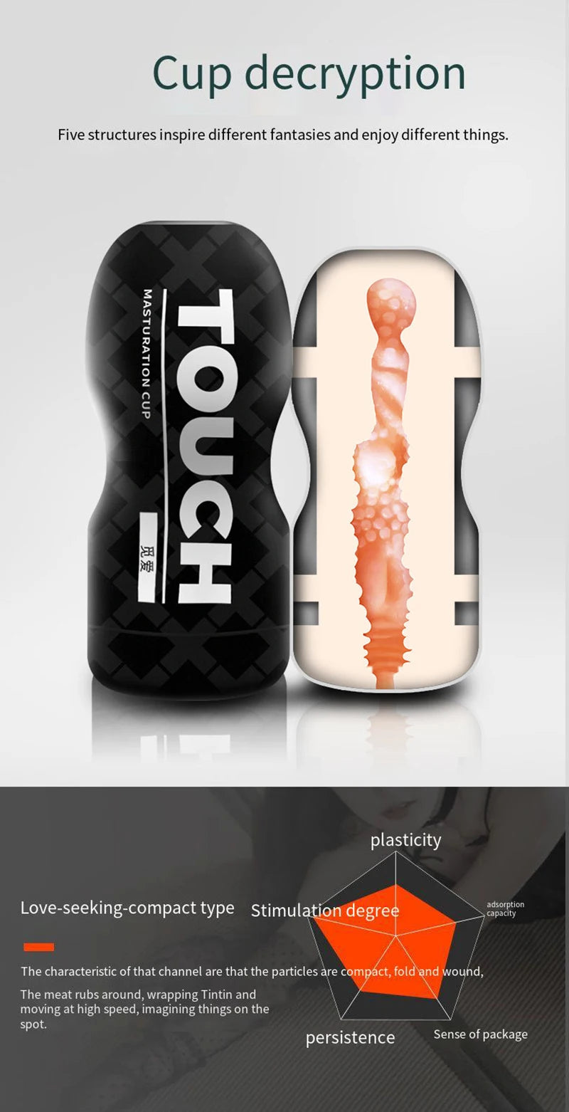 Realistic Vagina Anal Oral Channel Male Masturbator Silicone Soft Tight Pussy Erotic Adult Sex Toys For Men Masturbation machine