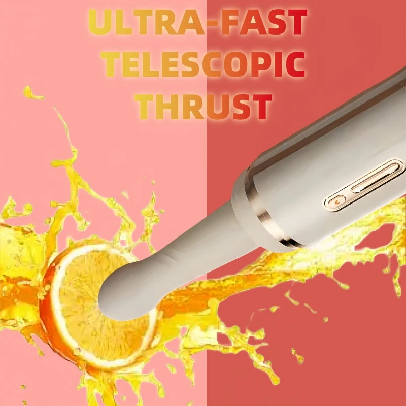 Pull and insert dildo vibrator Female G-spot anal dildo machine 7 vibratory thrust modes Intelligent heating couple anal toys