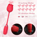 Rose Vibrator Egg For Women Clitoris Suction Stimul Nipple Vagina Sucker Dildo Masturbators Sex Toys For Adults 18 Masturbator