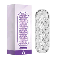 Glans Sucking Delay Exerciser Transparent Male Masturbator Cup Pussy Vaginal Sex Toys Adults Erotic for Men Penis Pump Man Gift