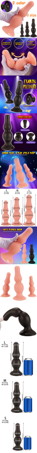 New gourd Anal Plug Butt Plug Dildo Anal Stimulation plugs anul G-Spot Masturbation 18+ Adult sexy adult female Men sexy gadgets
