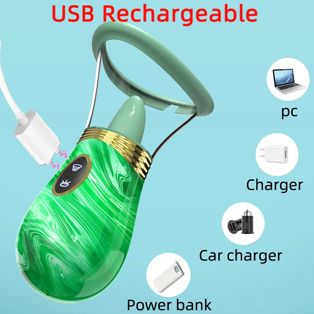 1pc Powerful Sucking Vibrators for Women Sucker Oral Vacuum Clitoris Nipple Stimulator Massager Goods for Adults 18 Sex Toys