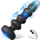 Remote Control Wireless Impact Vibration Anal Plug Beaded Sex Toys For Men And Women Toys For Anal Expansion Training Adult Toys