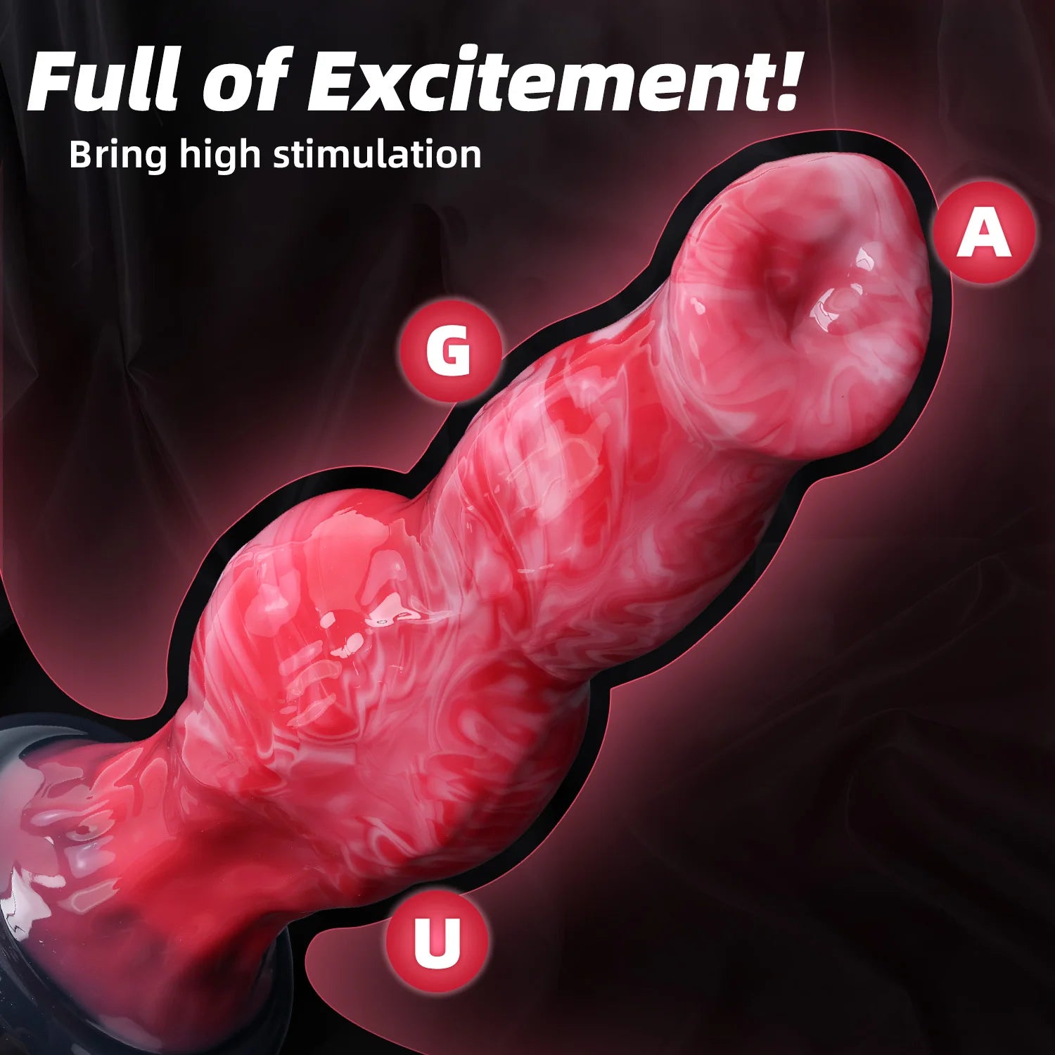 Monster Anal Dildo Anus Penis Stimulation Female Adult Sex Toys for Women Men Anal Plug Real Dog Dildos Butt Plug Soft Animal