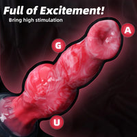 Monster Anal Dildo Anus Penis Stimulation Female Adult Sex Toys for Women Men Anal Plug Real Dog Dildos Butt Plug Soft Animal