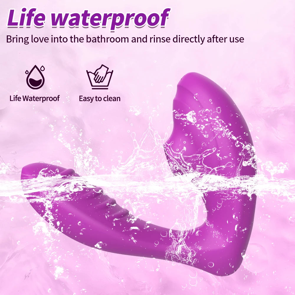 Clitoral Sucking Vibrator 20 Modes G Spot Oral Sex Clitoris Stimulator Vagina Sucker Wearable Erotic Adults Sex Toys for Women