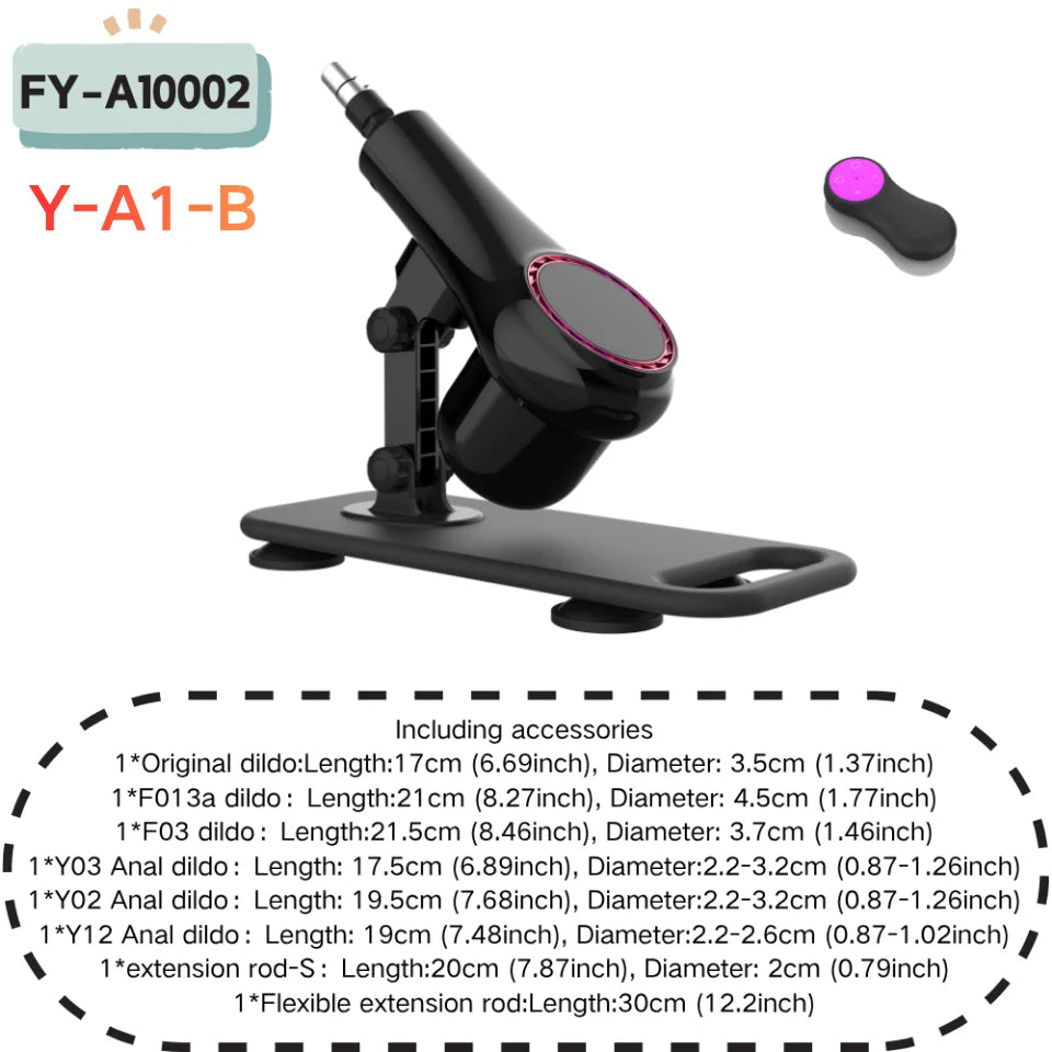 ROUGH BEAST NEW Automatic Wireless Sex Machine for Woman.Remote Control Sex Toys,Adult Dildo Vibrator,Adjustable Stretch