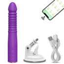 Automatic Telescopic Thrusting Realistic Dildo Vibrator for Women Sex Machine G Spot Clitoral Anal Stimulation Sex Toys Adult 18