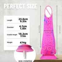 FREDORCH Silicone Anal Dildos for Vac-u-Lock Sex Machine Animal dildos Realistic Adult Masturbation big Horse Dildo No rotation