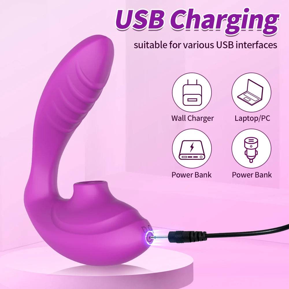 Clitoral Sucking Vibrator 20 Modes G Spot Oral Sex Clitoris Stimulator Vagina Sucker Wearable Erotic Adults Sex Toys for Women