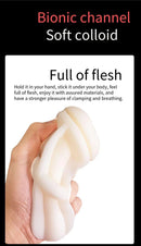Realistic Vagina Anal Oral Channel Male Masturbator Silicone Soft Tight Pussy Erotic Adult Sex Toys For Men Masturbation machine