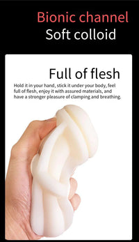 Realistic Vagina Anal Oral Channel Male Masturbator Silicone Soft Tight Pussy Erotic Adult Sex Toys For Men Masturbation machine