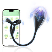 APP Bluetooth Control Anal Plug Vibrator Gay Anal Toy Butt Plug Stimulator Masturbation Tool Penetration Anal Vibrator Man Women