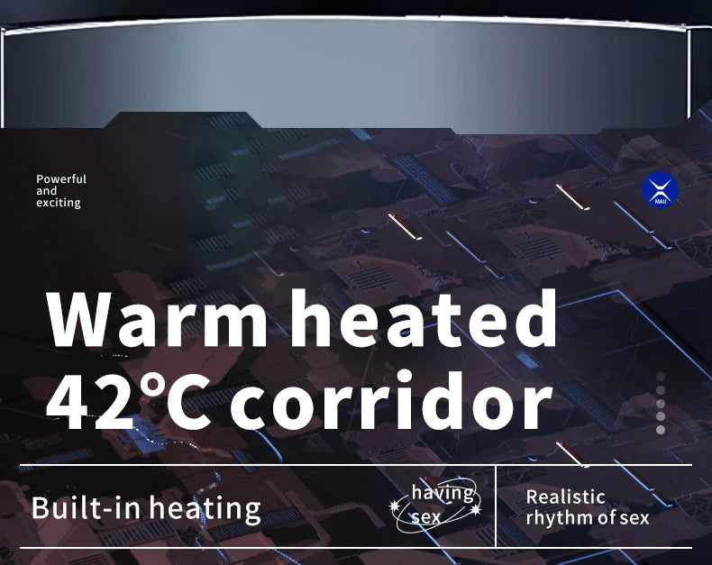 Automatic Heated Sucking Male Blowjob Masturbation Machine Vagina Pocket Suction Sex Toys Adult Goods for Man Masturbators Cup