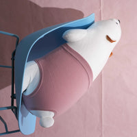 Cute Doll Automatic Thrusting Vibrating Sex Machine for Women Polar Bear Pillow Remote Control 360 Rotation Simulation Sex Toys